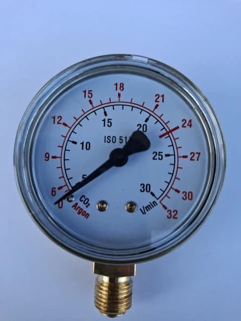 PRESSURE GAUGE Ø63 0-24/32L