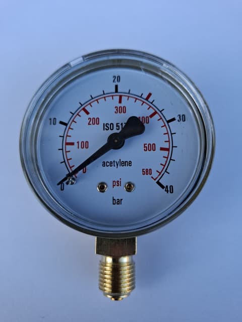 Manometr Ø63mm  0-50/75L