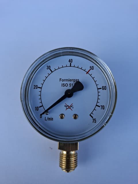 Manometr Ø63 mm 0-25/40bar